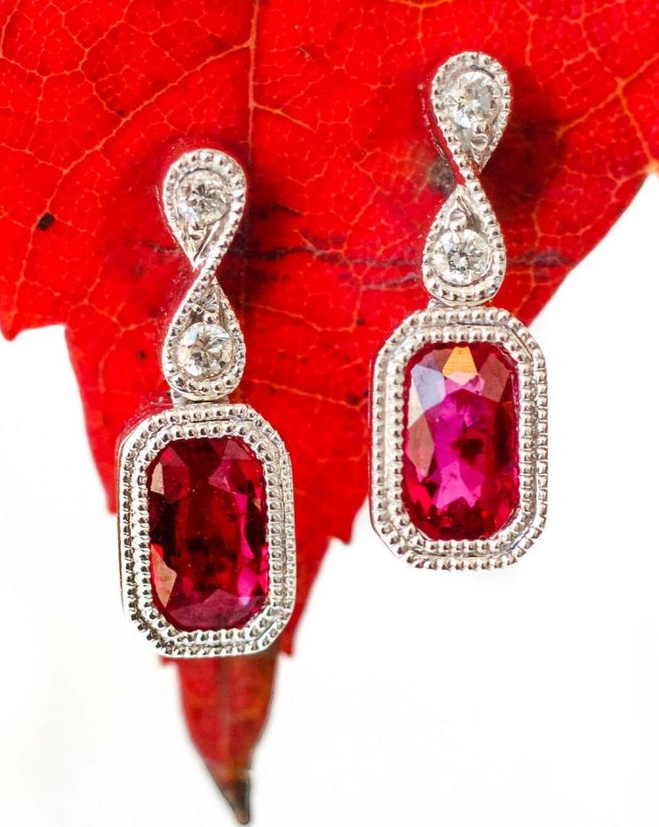 Cosmos Diamond Designer Earrings | Fiona Diamonds