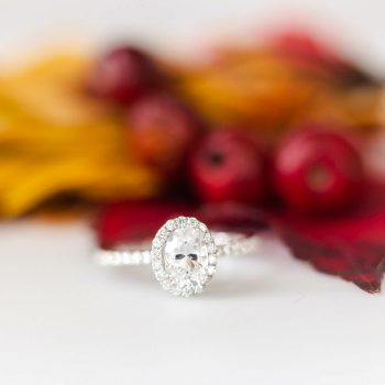 Unique unset hotsell ring