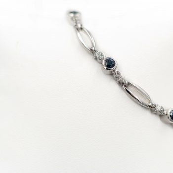 Sapphire and Diamond Bracelet