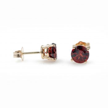 Garnet Studs