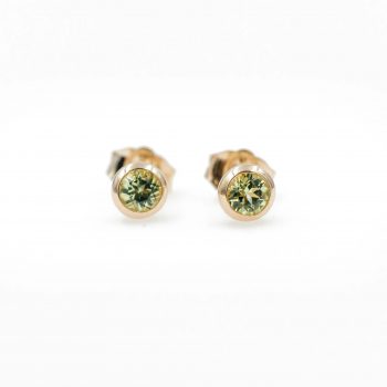 Peridot Studs