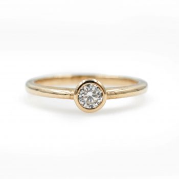 Diamond Bezel Ring