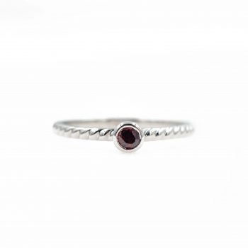 Garnet Birthstone Ring