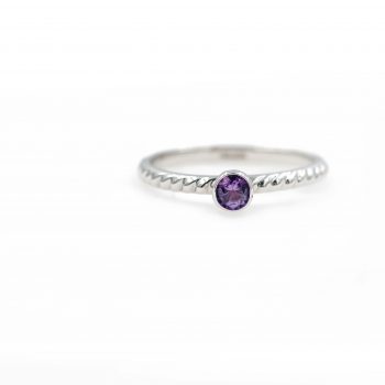 Amethyst Birthstone Ring