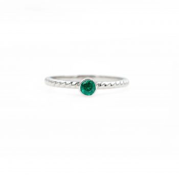 Emerald Birthstone Ring