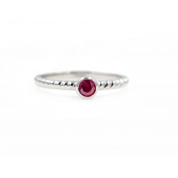 Ruby Birthstone Ring