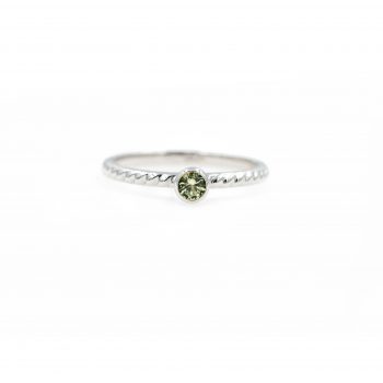 Peridot Birthstone Ring