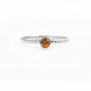 Citrine Birthstone Ring