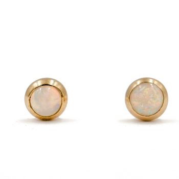 Opal Stud Earrings