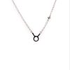 Taurus horoscope necklace