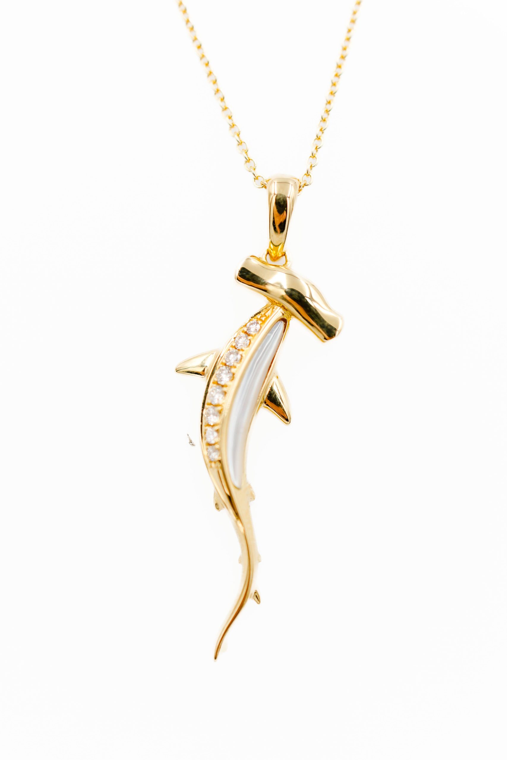 Hammerhead shark necklace - Designs by Aaron