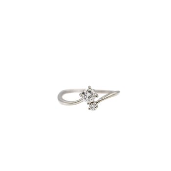 2 stone diamond ring (toi et moi)