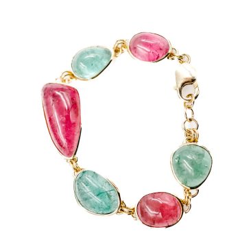 Maine tourmaline bracelet