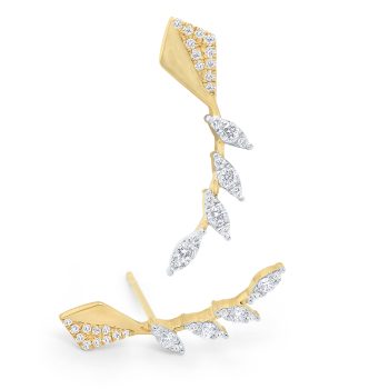 14kt Gold and Diamond Kite Climbers