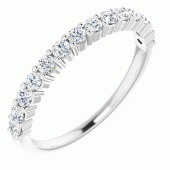 Platinum Diamond Wedding Band