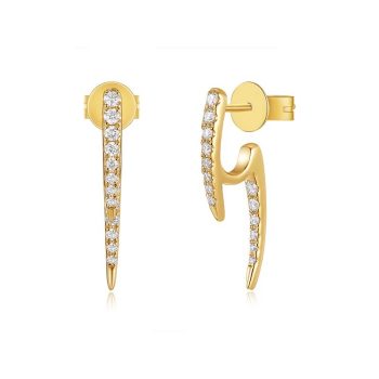 Contemporary Diamond Earrings