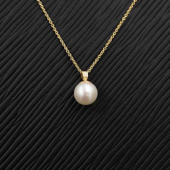 8mm freshwater pearl pendant