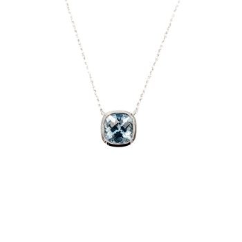 Aquamarine necklace