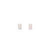 Baguette Diamond Bar Stud Earrings