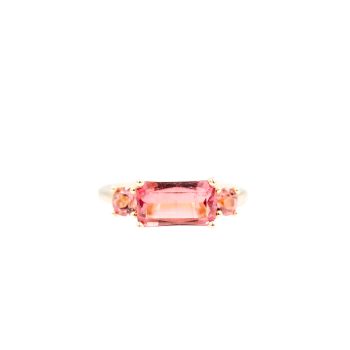 Pink Tourmaline Ring