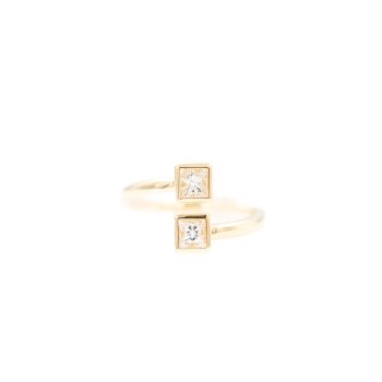 Diamond bypass ring