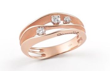Annamaria Cammilli-Dune Collection-Pink Champagne diamond ring
