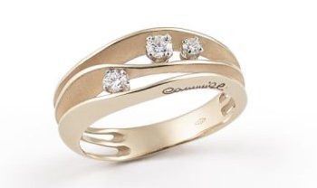 Annamaria Cammilli-Dune Collection-Natural Beige gold diamond ring