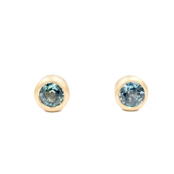 Montana sapphire earrings