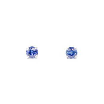 Sapphire stud earrings