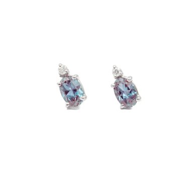 Alexandrite earrings