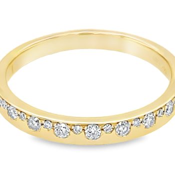 Offset Diamond Ring