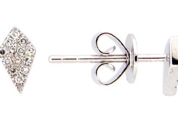 Diamond kite earrings