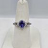 Tanzanite and diamond ring