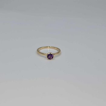February birthstone ring