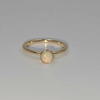 October birthstone ring