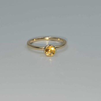 November birthstone ring