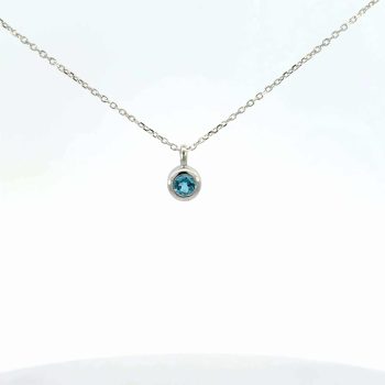 December Birthstone Necklace