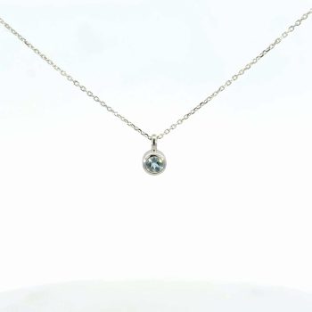 March Birthstone Necklace