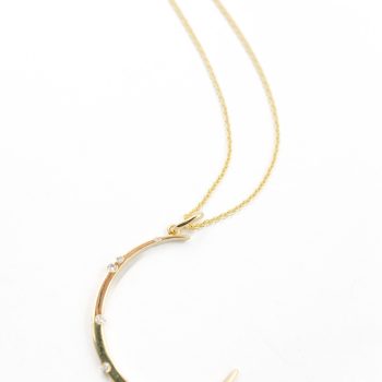 Moon necklace