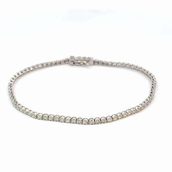 White Gold Diamond Tennis Bracelet