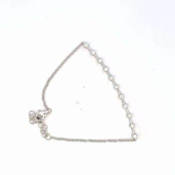 White Gold Diamond Bracelet
