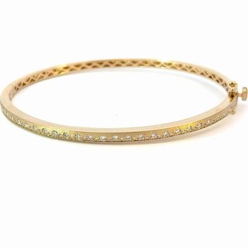Diamond Satin Bangle