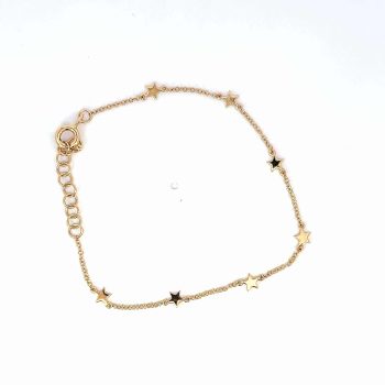 Gold Star Bracelet
