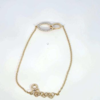 Interlocking Oval Bracelet