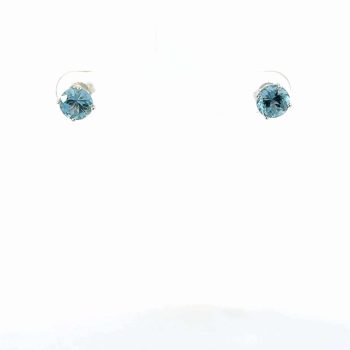 Aquamarine Stud Earrings