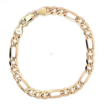 Yellow Gold Chain Bracelet