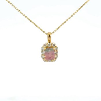 Maine tourmaline pendant