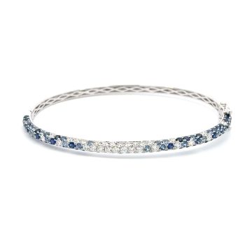 Sapphire and diamond bracelet