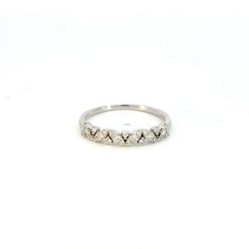 Diamond wedding band
