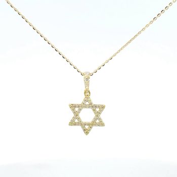 Star of David necklace